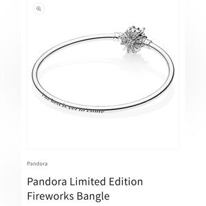 Pandora Limited Edition Fireworks Bangle